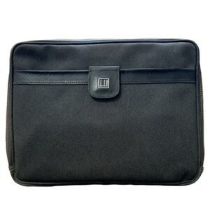Dunhill Laptop Canvas and Leather Business Men's Bag